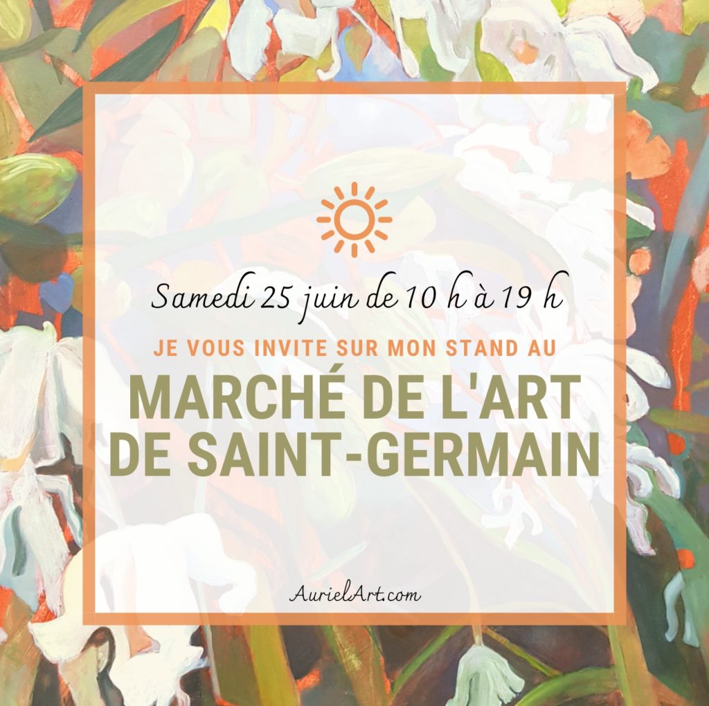 invitation, marché de l'art, saint-germain-en-laye