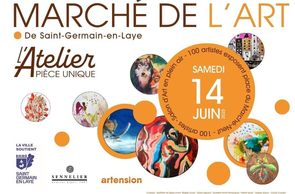marché de l'art de saint-germain-en-laye
