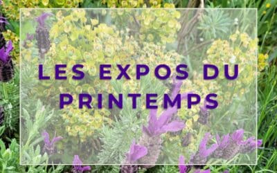 3 expositions ce printemps