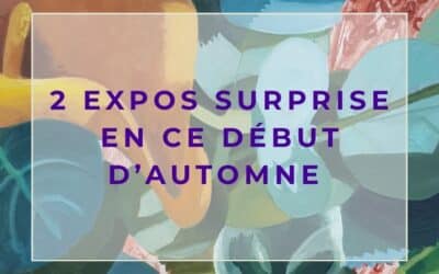 2 expos surprise à découvrir cet automne